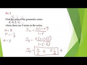 GEOMETRIC PROGRESSION