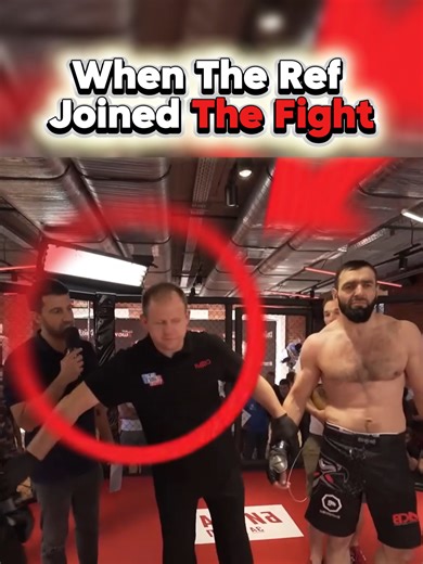 When the Ref Joined the Fight | ref fighting boxer