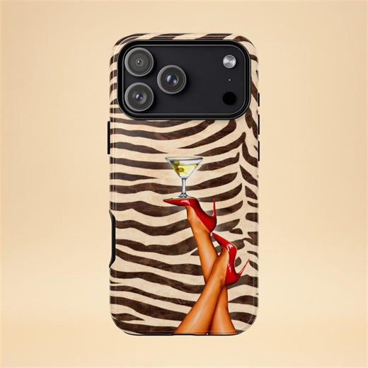Zebra Phone Case – Red Heels Design – iPhone & Samsung – Gift for Her   Free Wallpaper - Etsy