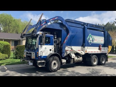 Waste Connections of Canada Mack TE64 Wittke Rollins StarLight Front End Loader Unit 721997