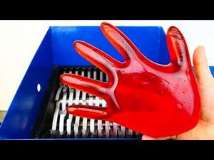 JELLY HAND VS SHREDDING MACHINE!