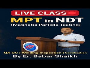 NDT Training Today Topic MPT 1st Day Class