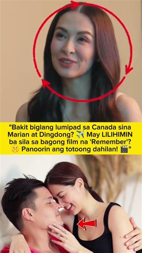"Marian & Dingdong, may malaking sikreto sa Canada?! 🇨🇦 Heto ang silip sa bagong film na 'Remember'!