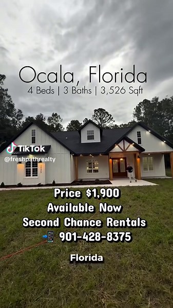 No-HOA Ocala Home $1,900 Down — 1 Acre Near Downtown & Airport