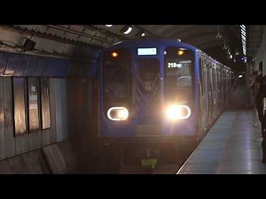 Chicago's New CRRC 7000-Series Cars in Service On The Blue Line