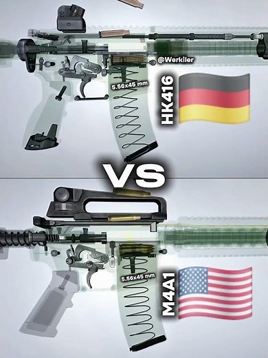 HK416 VS M4A1 🔥