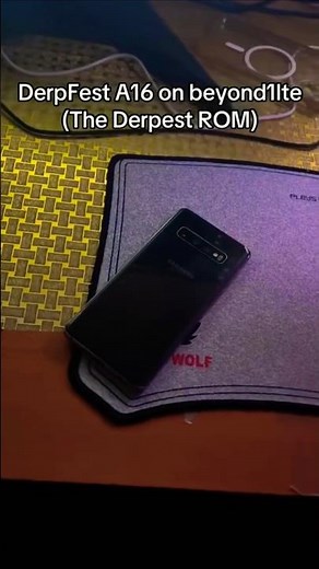 Android 16 DerpFest on Samsung S10 😱 | BEST Custom ROM for Gaming? FPS, Battery & Performance Test!