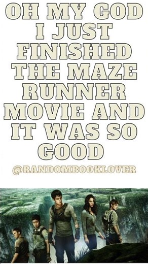 Ahh i just finished TMR movie #mazerunner #movie