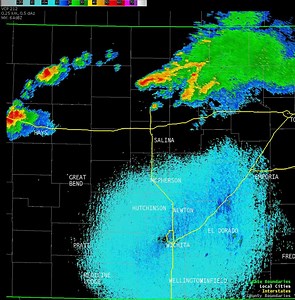 1.1K views | 5:15pm...Severe storms tracking slowly east across parts of north central KS. Large hail is main threat with these storms. | US National Weather Service Wichita Kansas | Facebook