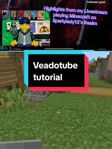 Minecraft Livestream Highlights and Veadotube Tutorial