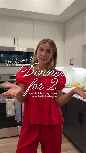 DINNER FOR 2 ⭐️ simple & healthy dinners that actually TASTE GOOD👩🏼‍🍳 and tonight is PASTA 🍝 @Amylu Foods @Rao’s Homemade @From Our Place @good culture @Pasta Garofalo #dinnerfortwo #healthydinnerideas #simplerecipe #dinnerideas #cookingathome