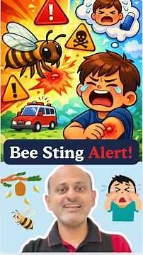 Honey Bee Sting First Aid | Anaphylactic Reaction Explained by Doctor | Bilaspur