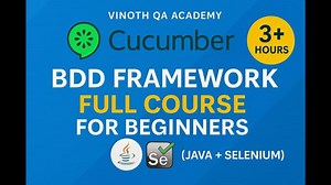 Cucumber BDD Framework Full Course for Beginners (Java   Selenium)