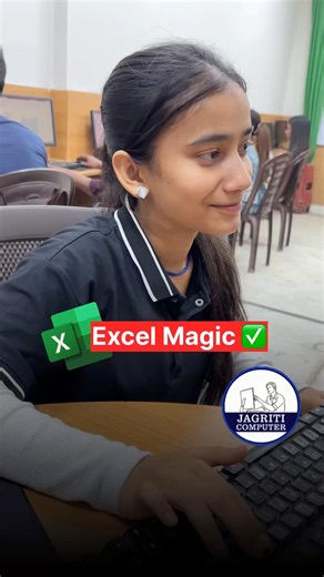 Excel magic ✨ #excel #shortfeed #computer #shorts #viralvideo