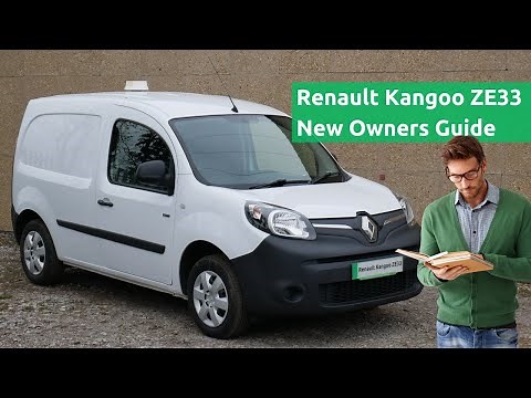 Renault Kangoo ZE33 beginner's or new owners guide on how to use your new electric van