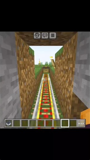 Base to Village Train in Minecraft 🚂 #minecraft #shorts #memes #subscribe 😀