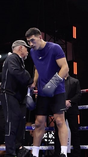 BOXRAW on Instagram: "Final flow at the media workout. Serious business to handle now 😤 @bivol_d New Bivol x BOXRAW Round Two training tees and shorts online now ahead of a historic Undisputed fight night. Limited-edition collection, don’t miss out 🚨 #BeterbievBivol"