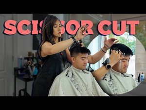 ASMR Haircut Experience | Scissor Sounds to Help You Unwind