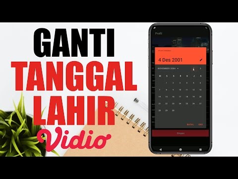 Cara Ganti Tanggal Lahir Akun Vidio Di Android