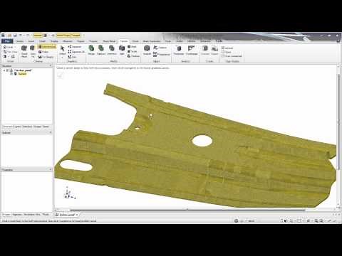 SpaceClaim Demo of the Week - Thickening Complex Surfaces for 3D Printing