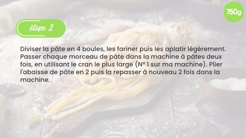 Pâtes fraîches maison