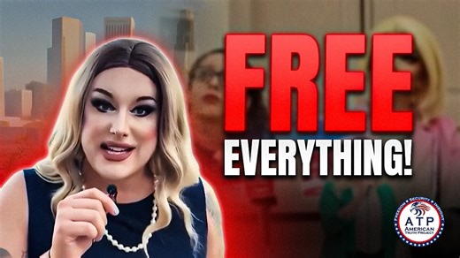 16K views · 444 reactions | "FREE EVERYTHING!" CALIFORNIA TRANS CANDIDATE TURNS STATE SENATE RUN INTO COMEDY SHOW | American Truth Project | Facebook