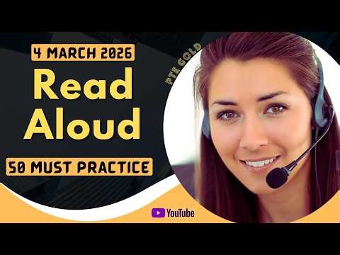 PTE Read Aloud - MARCH 2026 - MUST PRACTICE