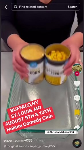 96K views · 3.1K reactions | BUFFALO, NY, ST. LOUIS, MO, PLEASANTON,CA I will be in your city AUGUST 9TH, AUGUST 13TH, and AUGUST 30TH!! Get your tickets‼️ #ChristianJohnsonComedy #comedy #funny #funnyreel #funnyreels #trend #trending #cooking https://linktr.ee/ChristianJohnsonComedy (https://linktr.ee/ChristianJohnsonComedy) | Christian Johnson | Facebook