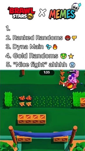 The End😂 THE BEST 5 Memes in Brawl Stars!🔥 #brawlstars #brawlstarstiktok #бравлстарс