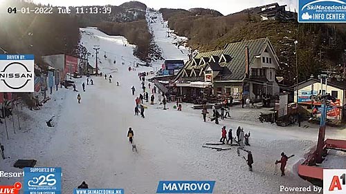 SkiMacedonia Cam Mavrovo