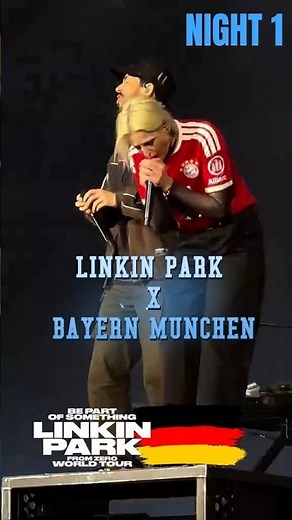 LINKIN PARK X BAYERN MUNCHEN 🔥 Nights 1 | LINKIN PARK #linkinpark #shorts
