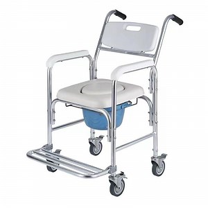 [Hot Item] Commode Chair Toilet Portable Folding Commode Wheelchair Shower Disable Chairs for Bathrooms