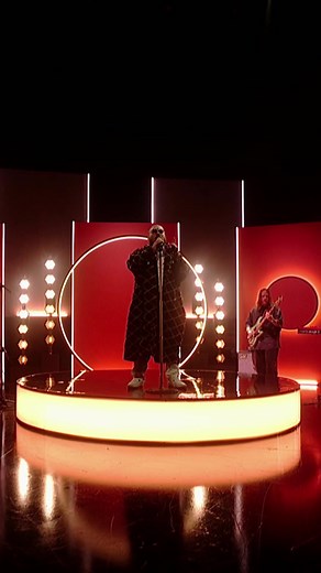 Teddy Swims Performing 'Lose Control' on Graham Norton Show with Freak Freely Band
