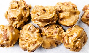 Sweet, buttery pralines with caramel flavor and crunchy pecans—Southern perfection!