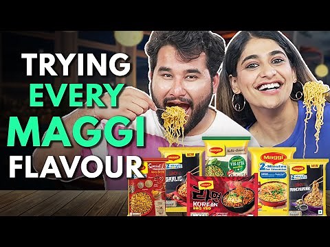 Trying Every Type Of MAGGI CHALLENGE | The Urban Guide