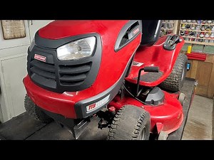 Craftsman YTS3000 Riding Mower Broken Deck Repair