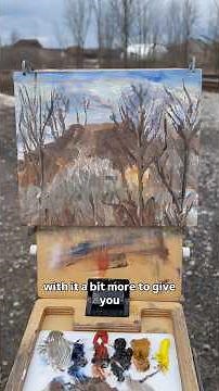 Rail yard plein air #beginnerarttips #oilpainting #pleinairpainting #art