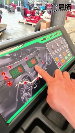 New darling in the automotive repair industry!#balancing machine #tyre balancing machine #balancer