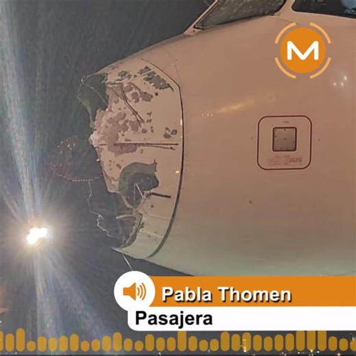 UN AVIÓN QUE PARTIÓ DE SANTIAGO DE CHILE, CON DIRECCIÓN A ASUNCIÓN...