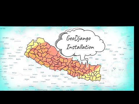 How to install GeoDjango in Windows || GIS || PostGIS || #webgis #webmapping