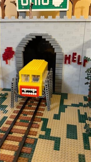 LEGO creepy Bus Eater