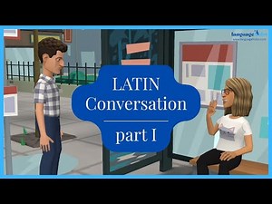 Latin Conversation: part 1 - Learn Latin through cartoons (with audio and subtitles)