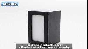 BRKURLEG Wood Pet Cremation Urn, Pet Urns for Dogs Cats Small Animals Ashes, Funeral Burial Urns with Photo Frame, Dog Keepsake Memorials & Funerary Caskets, Dog Memorial Urn Box