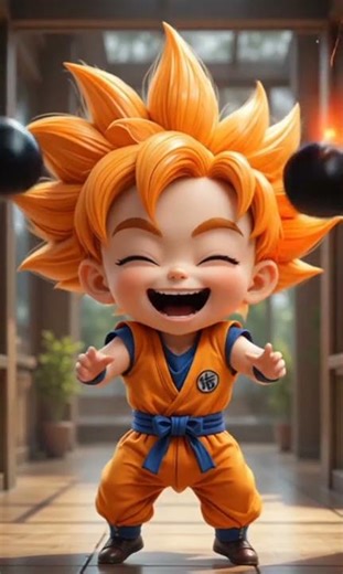 Goku Bébé Perd le Contrôle 😱 Transformation Folle ! (Dragon Ball)