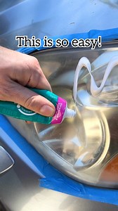 14K views · 105 reactions | 瘟 Toothpaste does a excellent job cleaning foggy headlights! #car #cleancar #CleaningTips #tipsandtricks #LifeHacks | Jeff & Lauren | Facebook