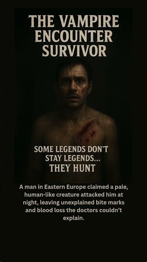 The Vampire Encounter Survivor 😱 | Real Vampire Attack in Transylvania #amazingfacts #horror #facts