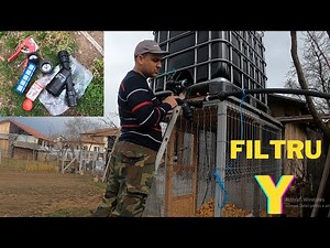 Montez filtru Y la o Instalatie de Irigat cu picaturi prin cadere !