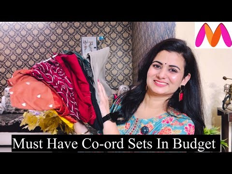 Must Have Myntra Haul, Embroidered Cotton Co-Ords Set, Shirt & Trousers, Tunic With Palazzo