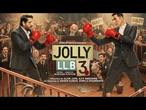 JOLLY LLB 3 Full Movie 💥 Akshay Kumar | Arshad Warsi | Saurabh Shukla | Comedy Hit