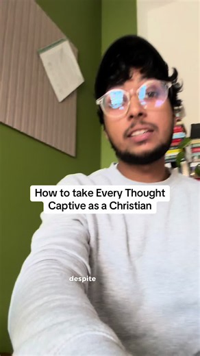 How to actually take every thought captive as a Christian 2 Corinthians 10:5 #bible #biblestudy #christian #2corinthians105 #takingeverythoughtcaptive
